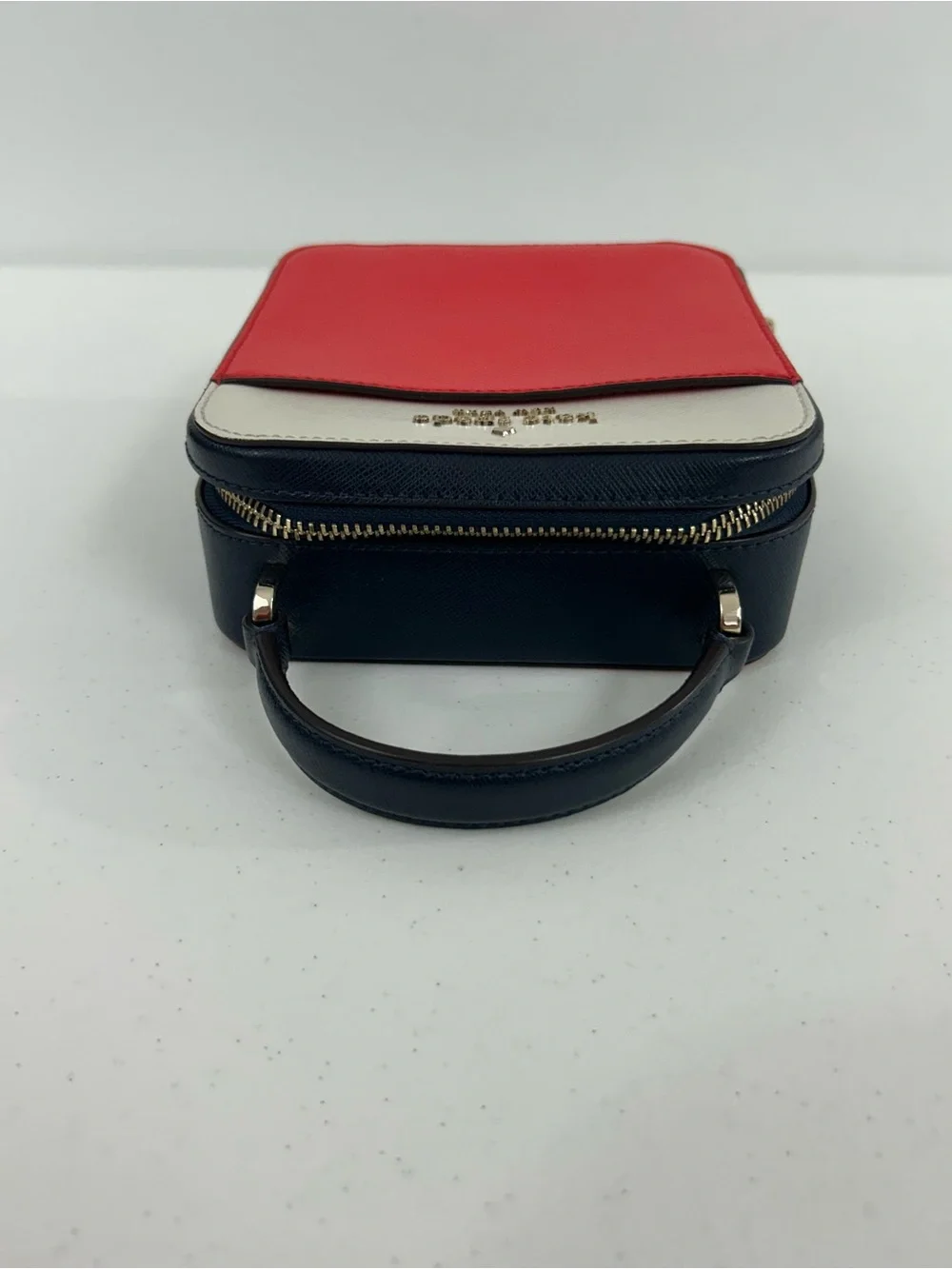 Kate Spade Daisy Vanity Case Color-block Red Multi Crossbody Bag